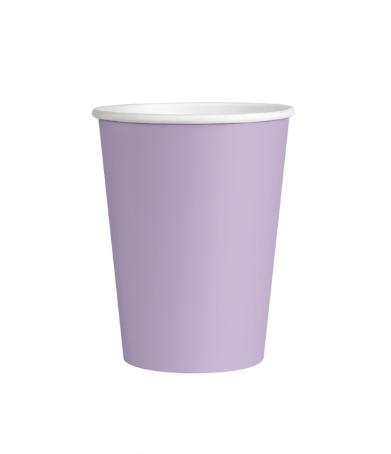 Paars Bekers 7cm 8st van Paper Dreams koop je bij Partywinkel