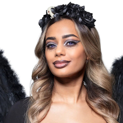 Paars Zwarte Kleurlenzen van Boland koop je bij Partywinkel