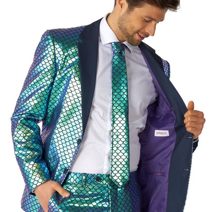 Pak Schubben Holografisch van OppoSuits koop je bij Partywinkel