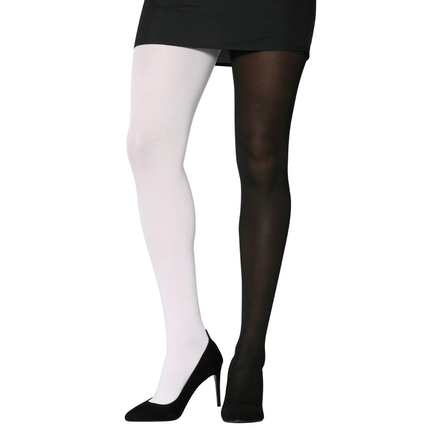 Panty Zwart Wit 70cm van Fiestas Guirca koop je bij Partywinkel