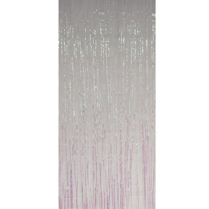 Parelmoer Deurgordijn 2,5m van Partydeco koop je bij Partywinkel