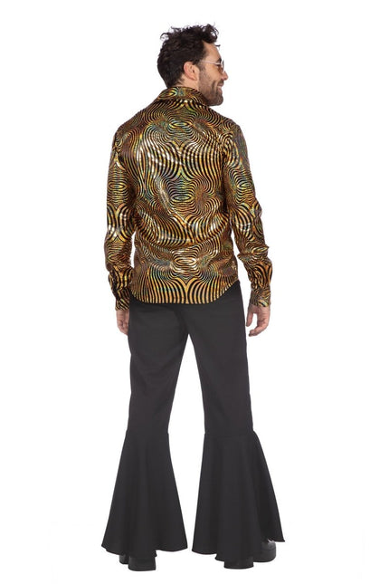 Party blouse disco Goud van Wilbers & Wilbers koop je bij Partywinkel