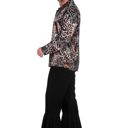 Panter Blouse Heren van Wilbers & Wilbers koop je bij Partywinkel