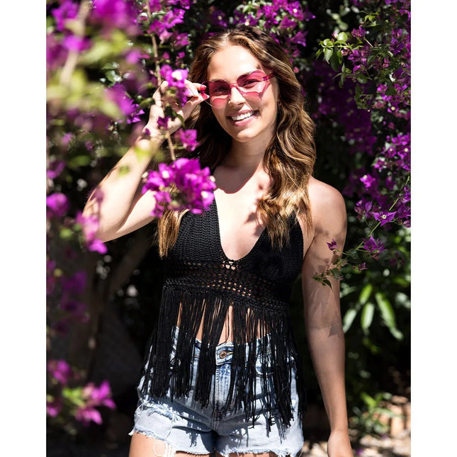 Partybril Festival Hart roze van Boland koop je bij Partywinkel