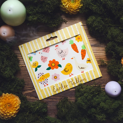 Pasen Nep Tattoos 20st van Partydeco koop je bij Partywinkel