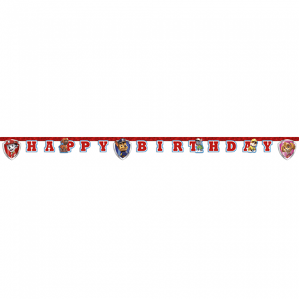 Paw Patrol Letterslinger Versiering 2m van Procos koop je bij Partywinkel