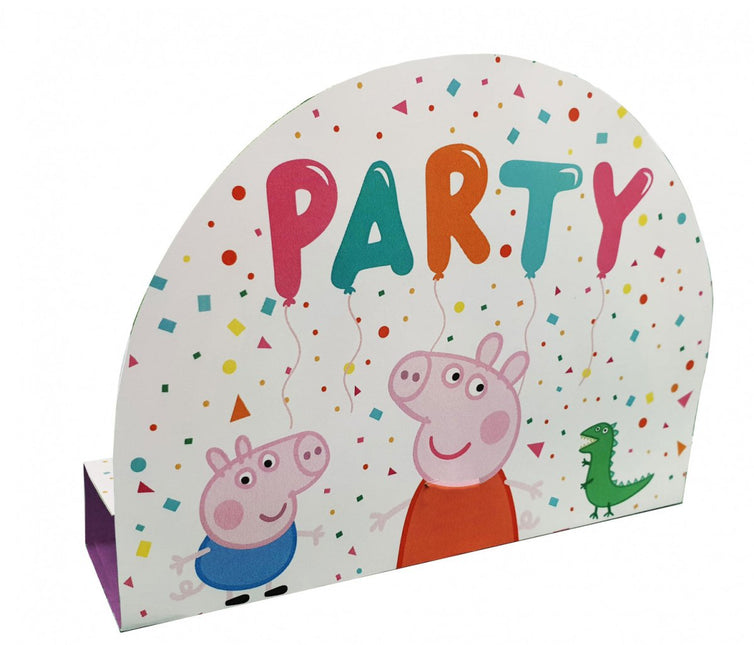 Peppa Pig Uitnodigingen Party 21cm 8st van Riethmueller koop je bij Partywinkel