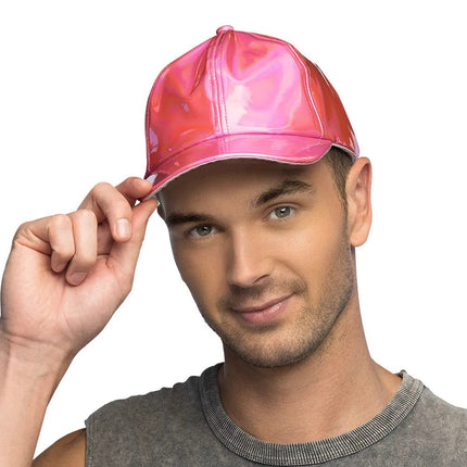 Pet Holo roze (verstelbaar) van Boland koop je bij Partywinkel