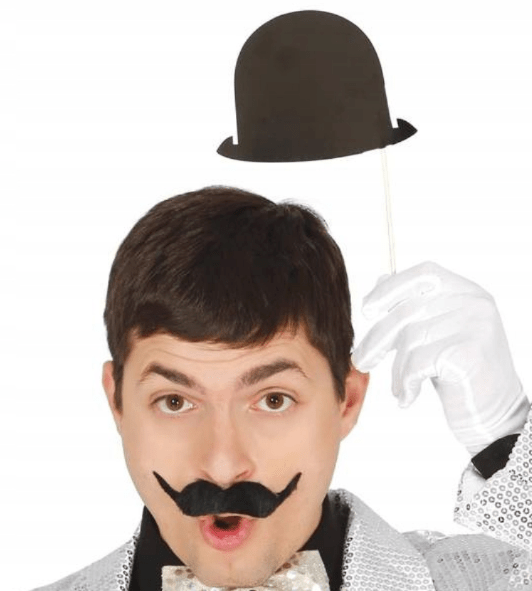 Photobooth Set Hoedjes 10cm 6st van Fiestas Guirca koop je bij Partywinkel