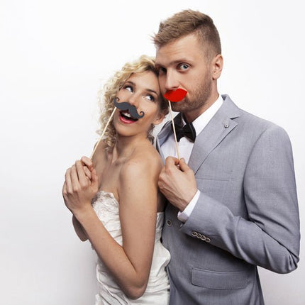 Photobooth Snorren 6st van Partydeco koop je bij Partywinkel