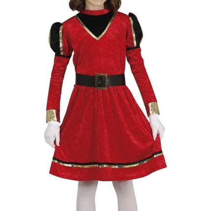 Pietenpak Jurk Kind Rood/Goud van Fiestas Guirca koop je bij Partywinkel