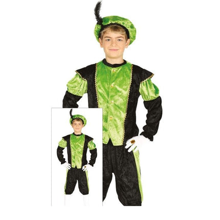 Pietenpak Kind Groen van Fiestas Guirca koop je bij Partywinkel