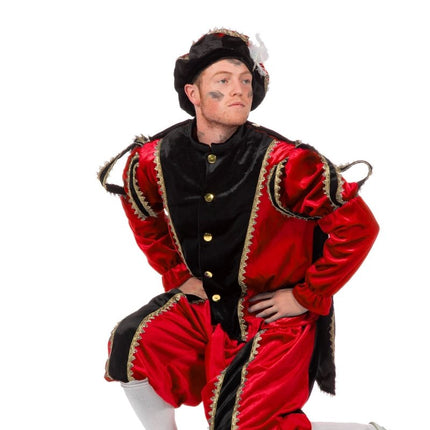 Pietenpak Rood Fluweel van Wilbers & Wilbers koop je bij Partywinkel