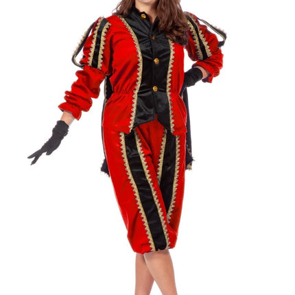 Pietenpak Rood Fluweel van Wilbers & Wilbers koop je bij Partywinkel