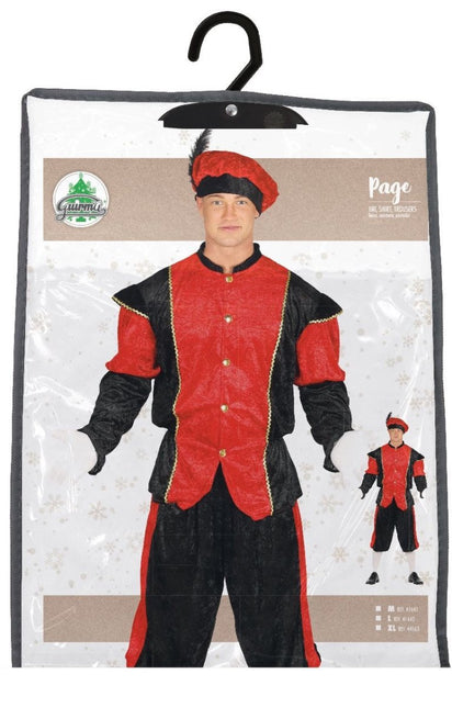 Pietenpak Rood Zwart van Fiestas Guirca koop je bij Partywinkel