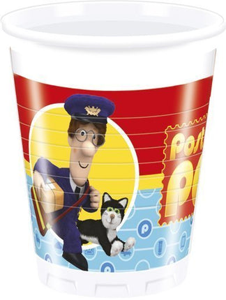 Pieter Post Bekers Plastic 200ml 8st van Procos koop je bij Partywinkel