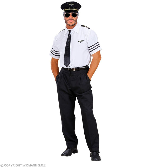 Piloot Accessoireset Heren 3 delig van Widmann koop je bij Partywinkel