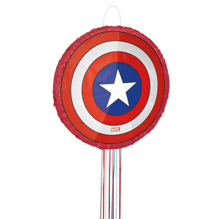 Pinata Captain America 46cm van Unique koop je bij Partywinkel