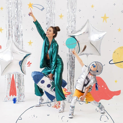 Pinata Raket 70cm van Partydeco koop je bij Partywinkel