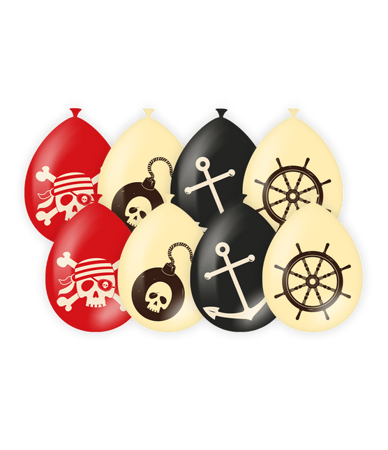 Piraat Ballonnen 30cm van Paper Dreams koop je bij Partywinkel