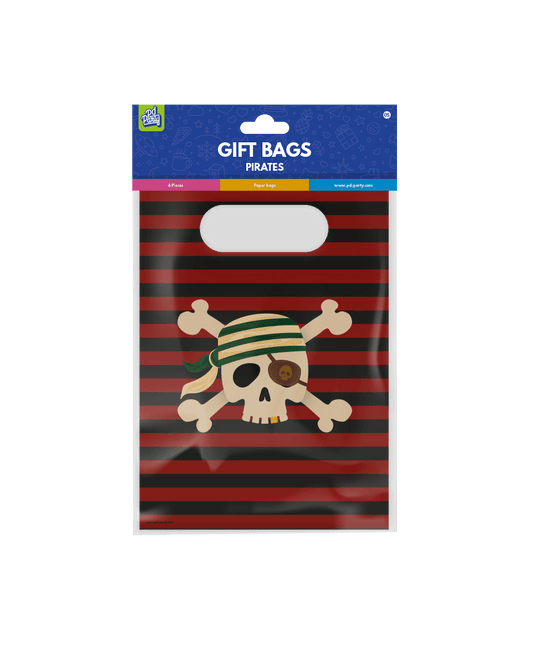 Piraat Cadeautasje 23cm van Paper Dreams koop je bij Partywinkel