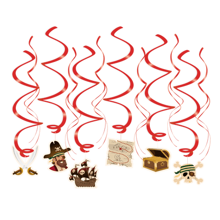 Piraat Hangdecoratie 70cm van Paper Dreams koop je bij Partywinkel