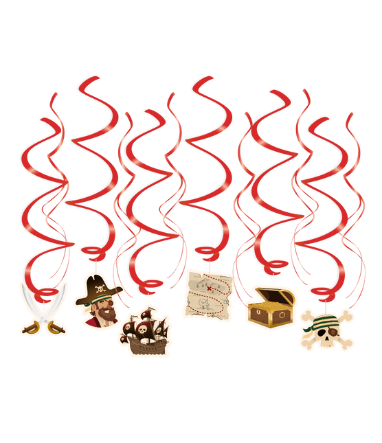Piraat Hangdecoratie 70cm van Paper Dreams koop je bij Partywinkel