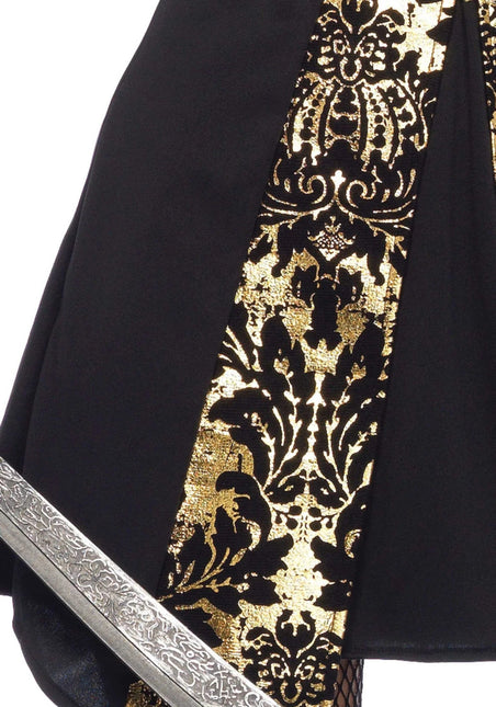 Piraat Jurk Zwart Wit Dames Leg Avenue van Leg Avenue koop je bij Partywinkel