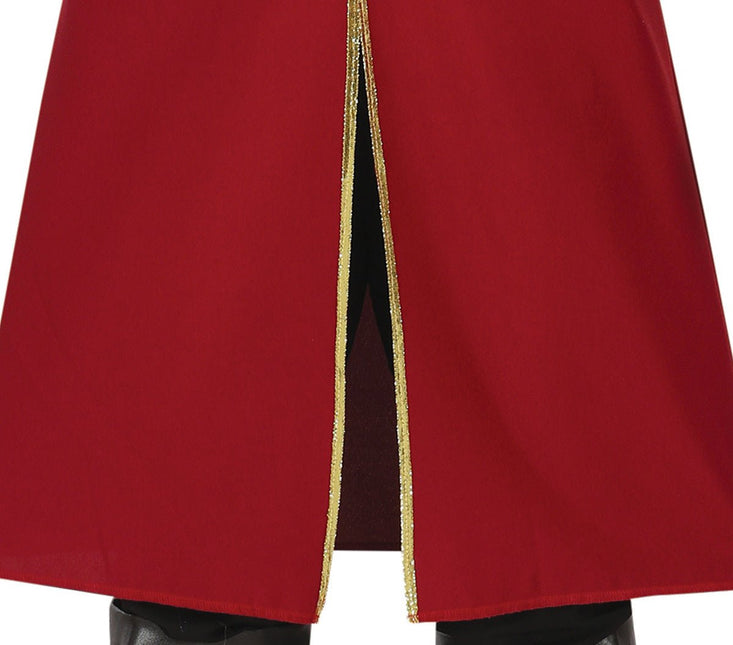 Piraat Kostuum Bordeaux Rood Heren Lang van Fiestas Guirca koop je bij Partywinkel