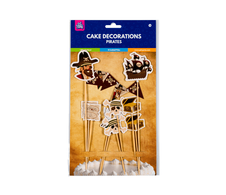 Piraat Taarttopper 30cm van Paper Dreams koop je bij Partywinkel