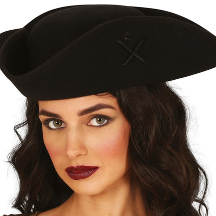 Piraathoed Zwart van Fiestas Guirca koop je bij Partywinkel