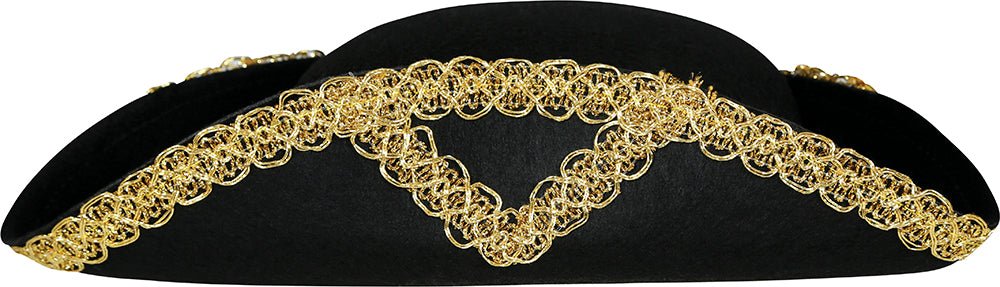 Piraathoed Zwart Goud Kind van Fiestas Guirca koop je bij Partywinkel