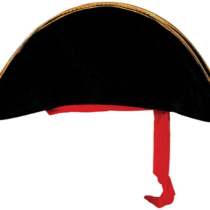 Piraathoed Zwart Rood van Fiestas Guirca koop je bij Partywinkel