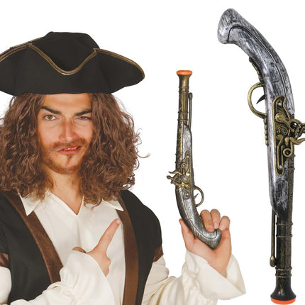 Piraten Pistool 42cm van Fiestas Guirca koop je bij Partywinkel