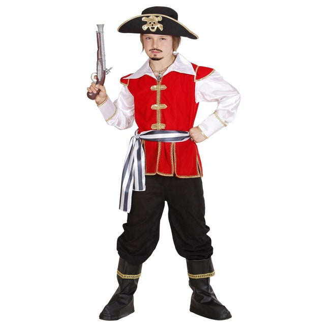 Piratenpak Wit Zwart Jongen van Widmann koop je bij Partywinkel