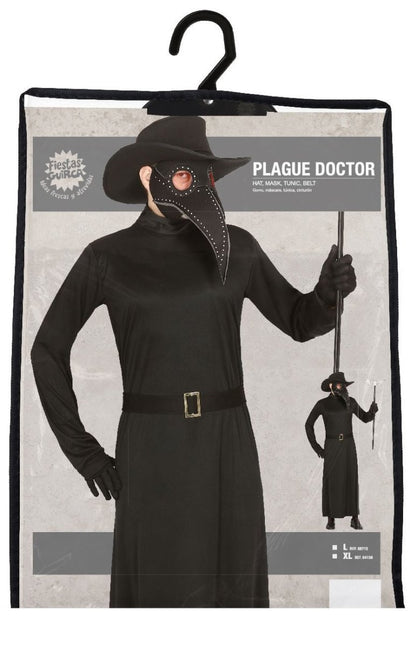 Plaag dokter Halloween Kostuum Heren L van Fiestas Guirca koop je bij Partywinkel