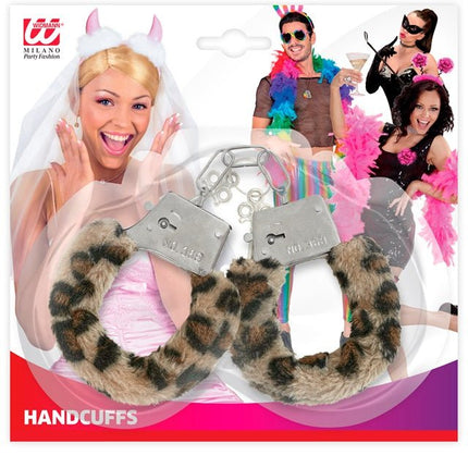 Pluche Handboeien Luipaard van Widmann koop je bij Partywinkel
