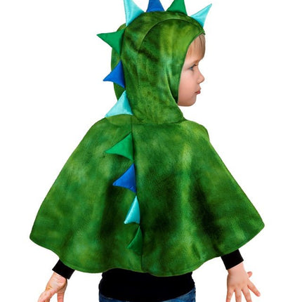 Pluche Poncho Met Muts Dino van Widmann koop je bij Partywinkel