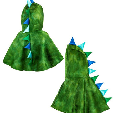 Pluche Poncho Met Muts Dino van Widmann koop je bij Partywinkel