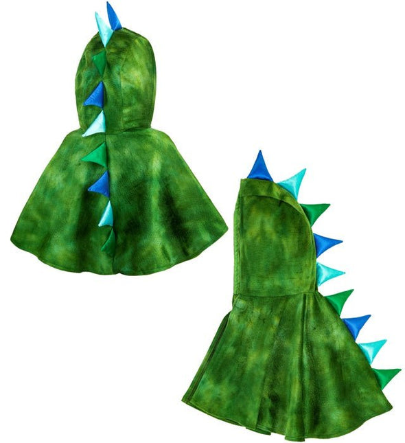 Pluche Poncho Met Muts Dino van Widmann koop je bij Partywinkel