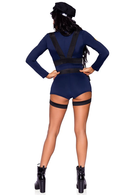 Politie Pak Blauw Dames Bodysuit Leg Avenue van Leg Avenue koop je bij Partywinkel