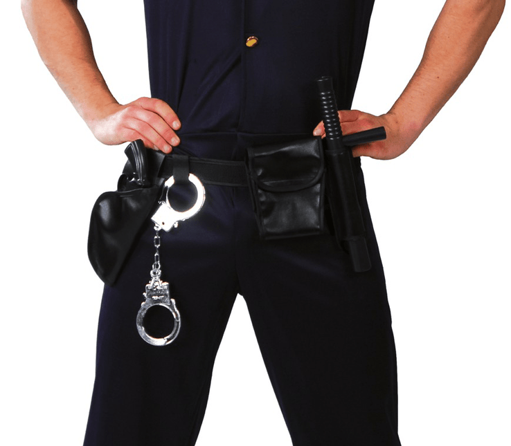 Politie Riem 4 delig van Fiestas Guirca koop je bij Partywinkel