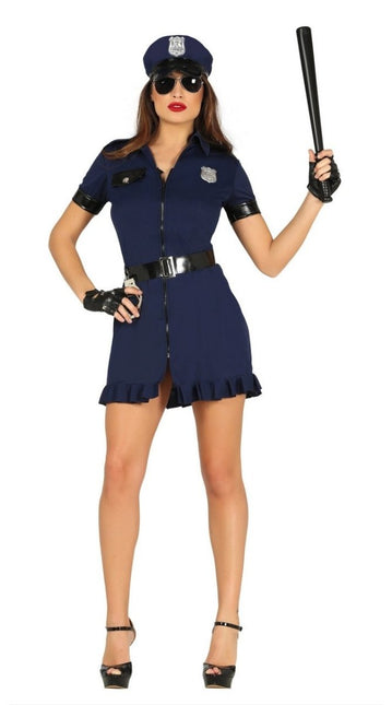 Politiepak Dames Blauw van Fiestas Guirca koop je bij Partywinkel