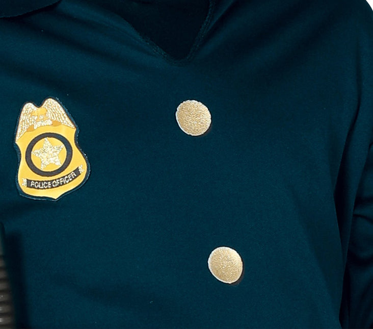 Politiepak Kind Goud van Fiestas Guirca koop je bij Partywinkel