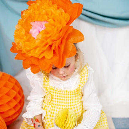 Pompons Bloemen 3st van Partydeco koop je bij Partywinkel