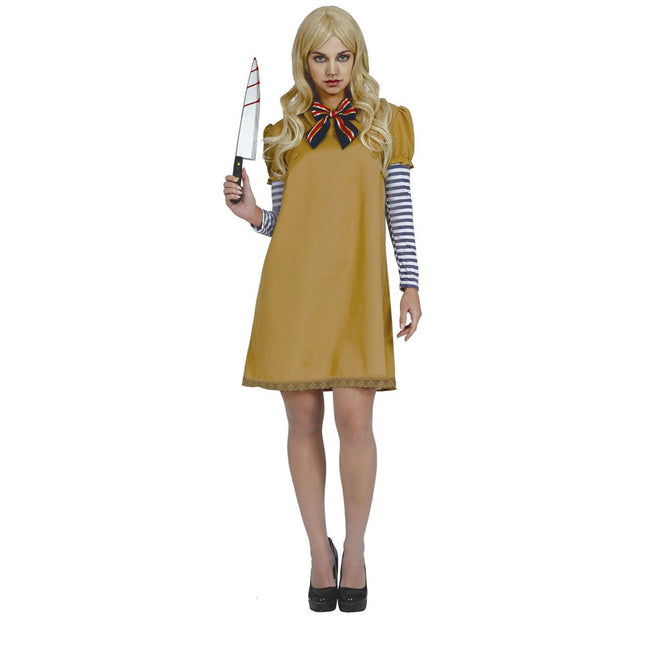 Pop Halloween Kostuum Dames met strik van Fiestas Guirca koop je bij Partywinkel