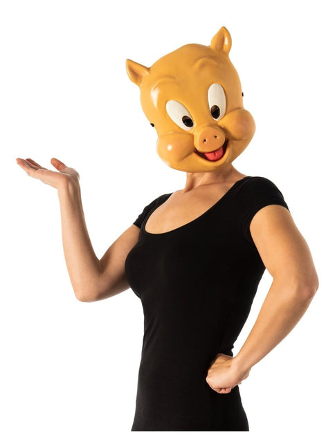 Porky Pig Masker van Rubies koop je bij Partywinkel
