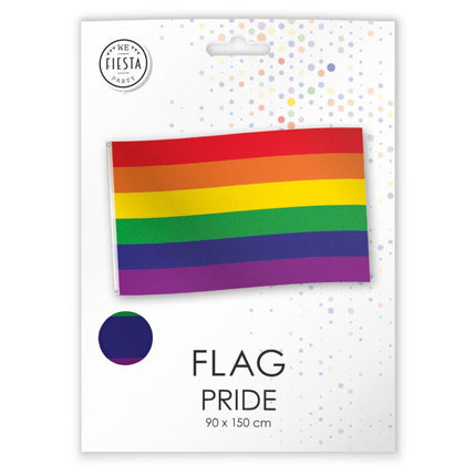 Pride Vlag 1,5m van WeFiesta koop je bij Partywinkel