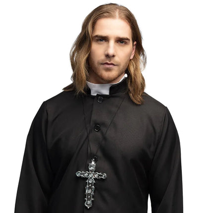 Priester Ketting Zilver van Boland koop je bij Partywinkel