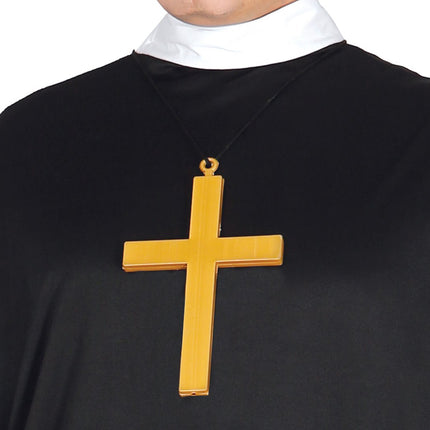 Priester Kostuum Zwart Heren Priester van Fiestas Guirca koop je bij Partywinkel